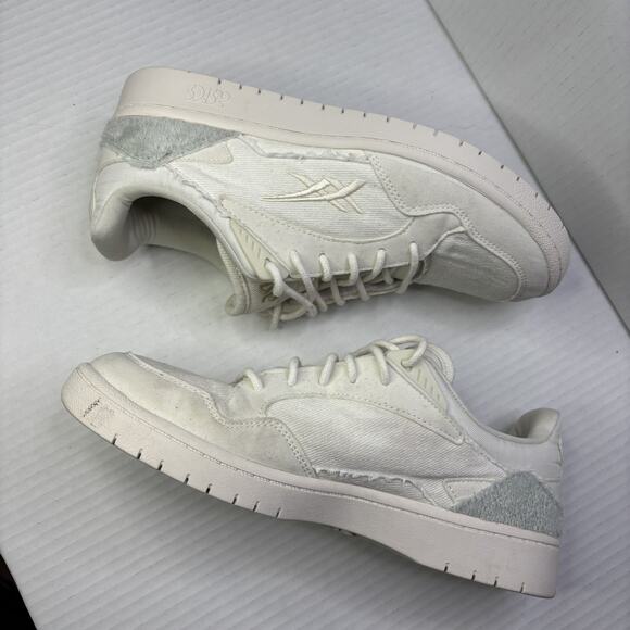 ASICS Skycourt Women’s Sneakers Cream/Lichen Rock 1202A133 Japan Retro Size 9 - Picture 4 of 10